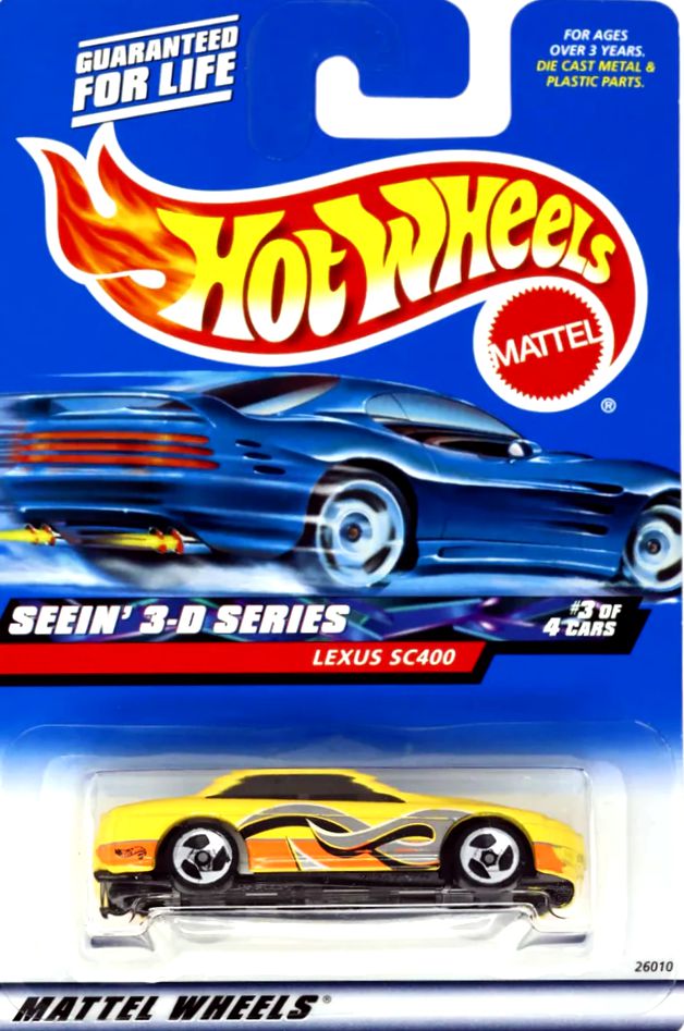 Hot Wheels Lexus SC400 26010