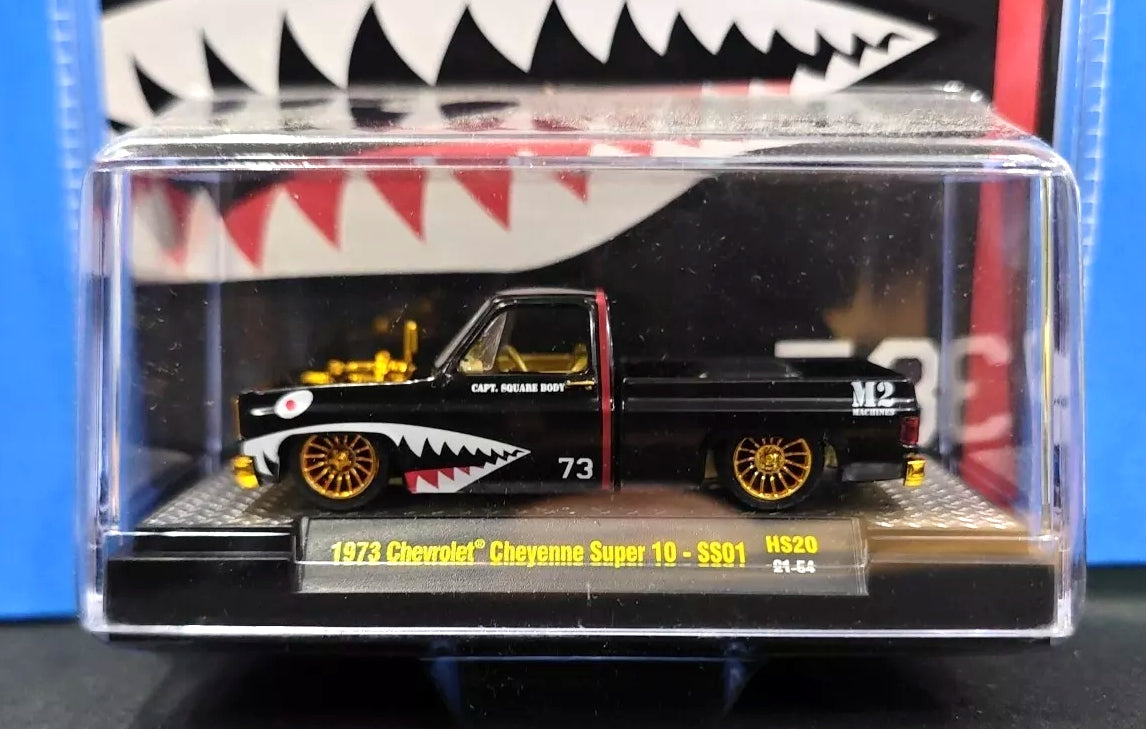 Chevrolet Cheyenne Super 10 de 1973, modèle M2 Machines - 31500-HS20, 21-54 - Chase