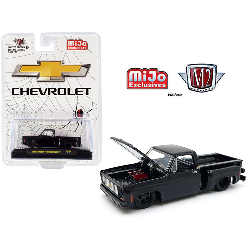 M2 Machines 1973 Chevy Custom Deluxe 10 - Black Widow - 31500-MJS32 20-92