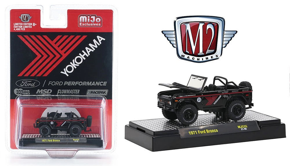 M2 Machines Ford Bronco 1971 - 31500-MJS35 - 21-90
