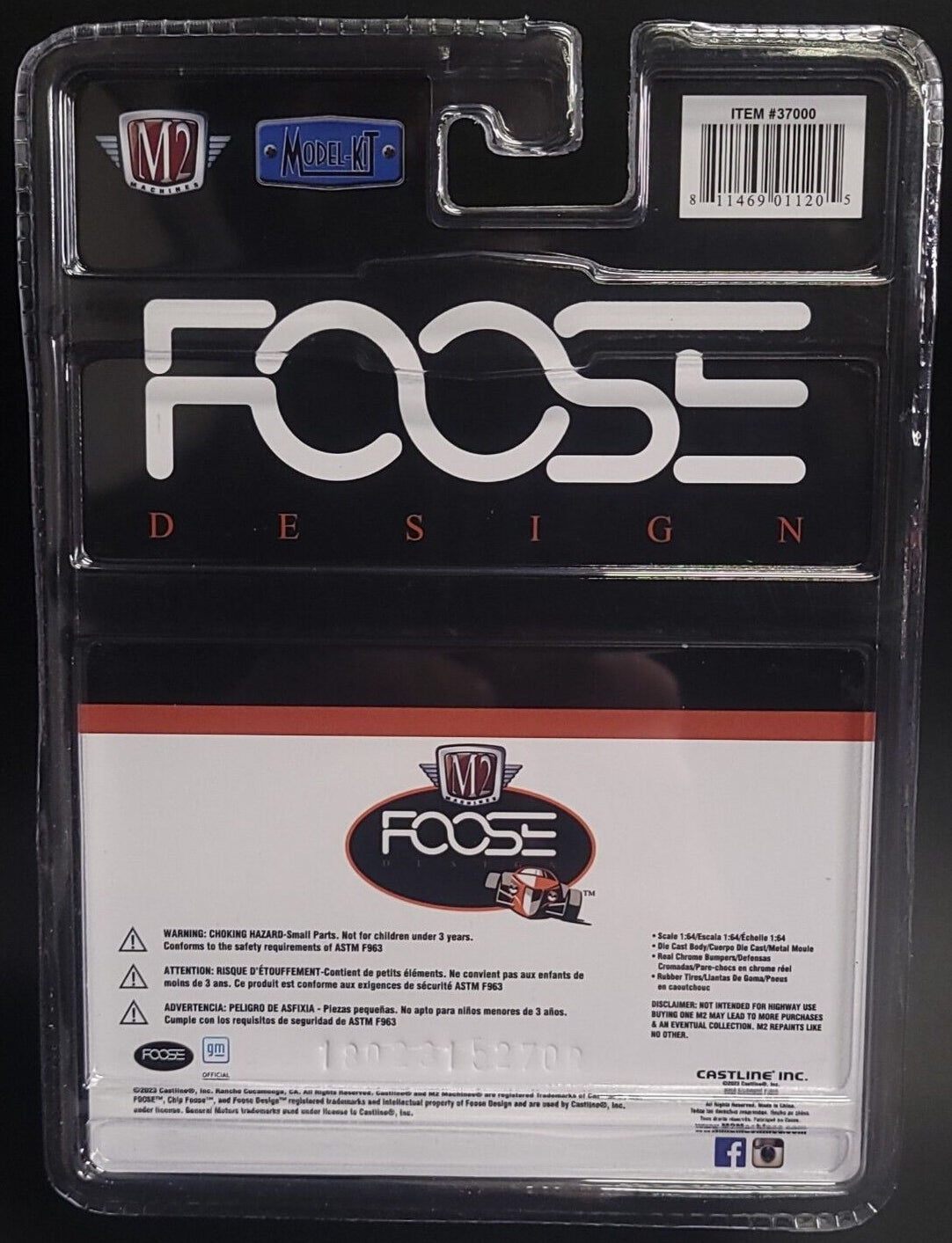 Kit modèle M2 Machines 1990 Chevrolet C1500 Silverado Chip FOOSE R63 - 23-30