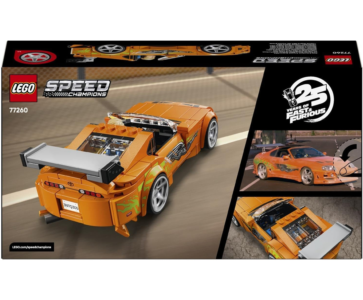LEGO® Speed Champions The Fast and The Furious Toyota Supra MK4 (77260)