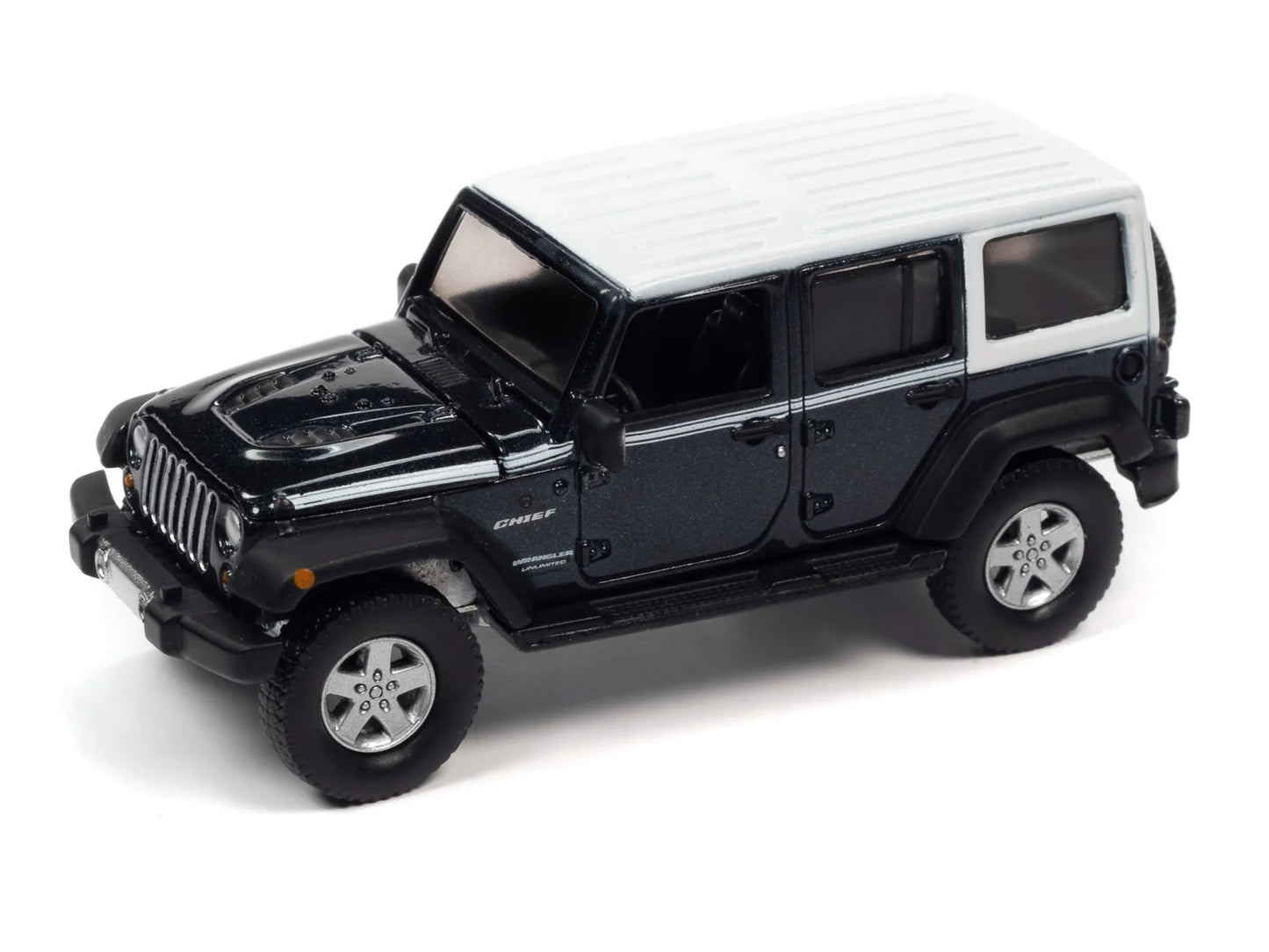 Jeep Wrangler Chief Edition 2017, escala 1:64, fundido a presión - AWSP108B
