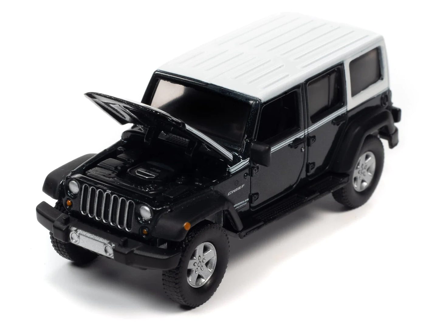 Jeep Wrangler Chief Edition 2017, escala 1:64, fundido a presión - AWSP108B