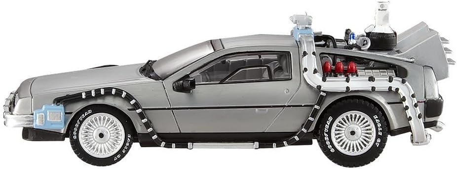 Hot Wheels Elite Delorean DMC-12 Retour vers le futur : Machine à voyager dans le temps avec Mr. Fusion - BCK08