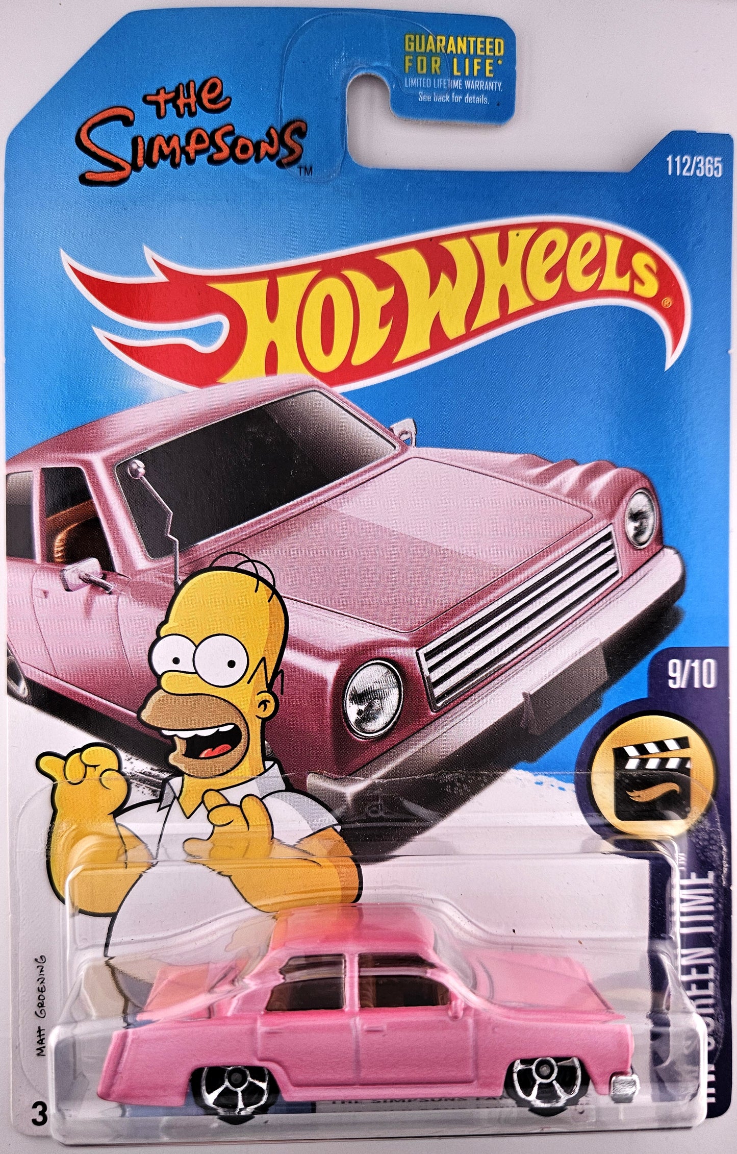 Coche familiar Hot Wheels de Los Simpsons HW Screen Time DTX37
