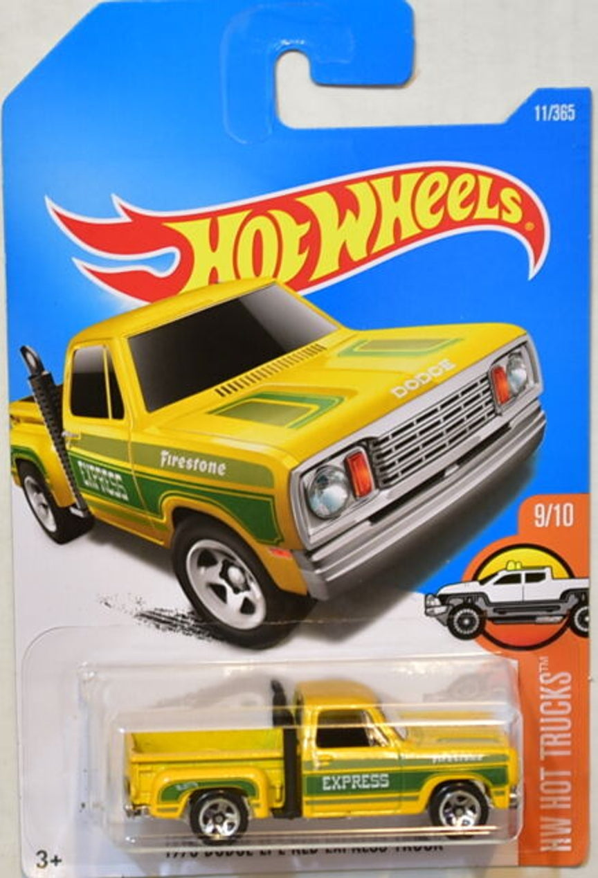 Hot Wheels 1978 Dodge Li'l Red Express Truck HW Hot Trucks DTX77 - Raro