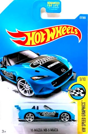 Hot Wheels '15 Mazda MX-5 Miata DVB63
