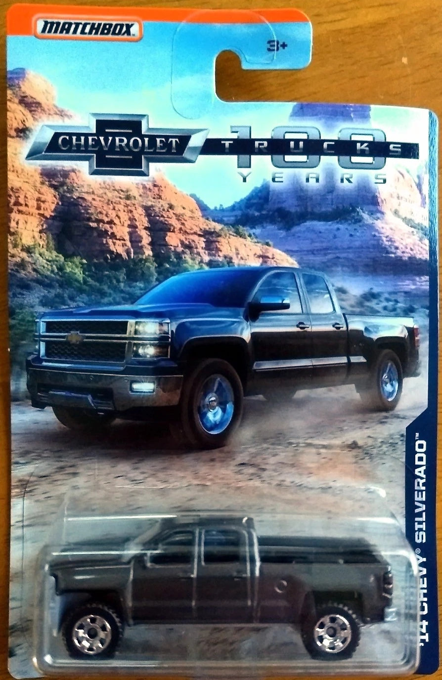 Camions Chevrolet MATCHBOX Série 100 ans 2018 - DVL53-DVL58 - Lot de six (6) - Exclusivité Walmart