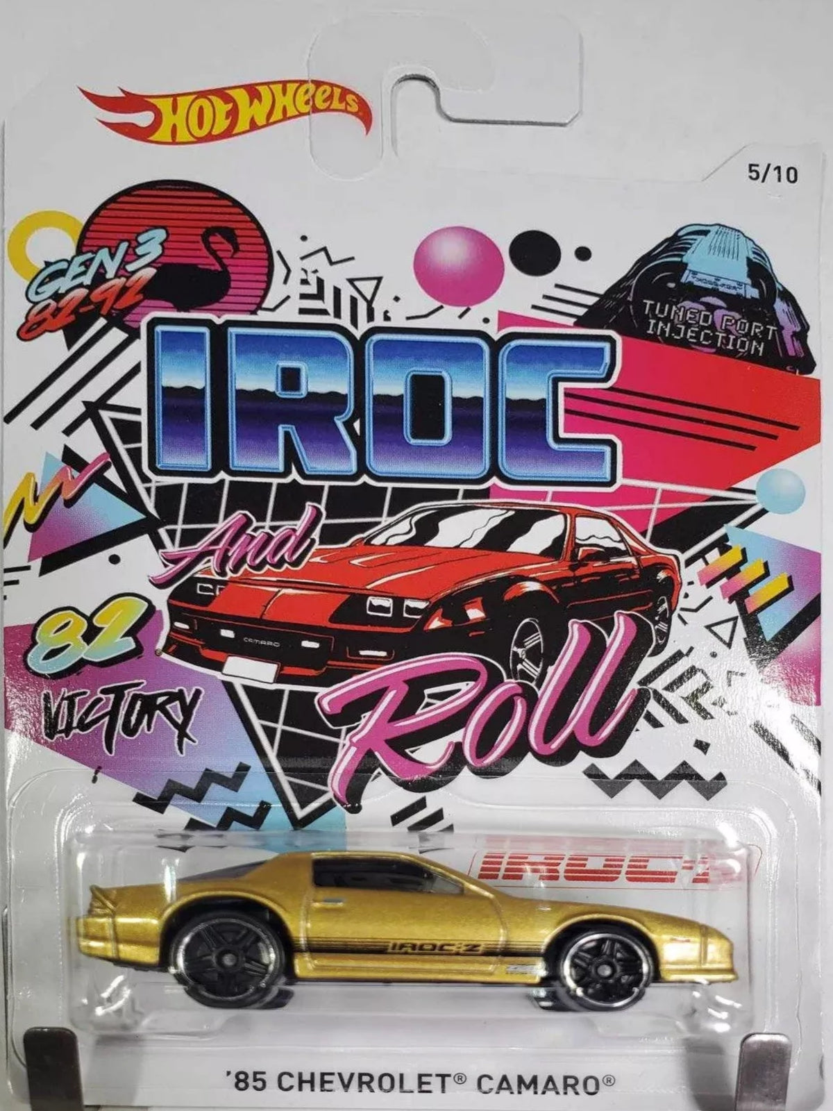 Hot Wheels 50th Anniversary Camaro Series Series 2018 - FKV71-FKV80 - Full Set