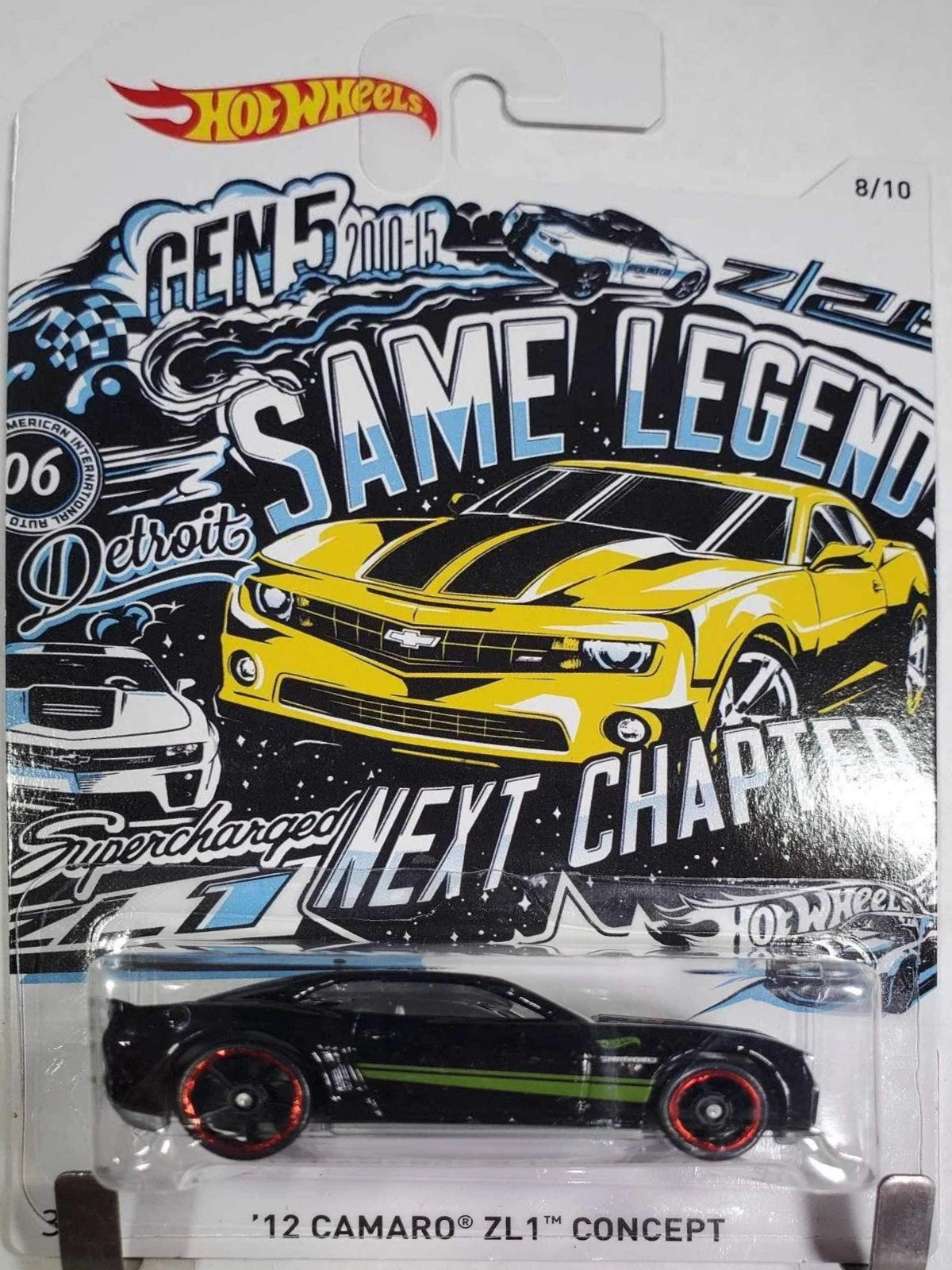 Hot Wheels 50th Anniversary Camaro Series Series 2018 - FKV71-FKV80 - Full Set