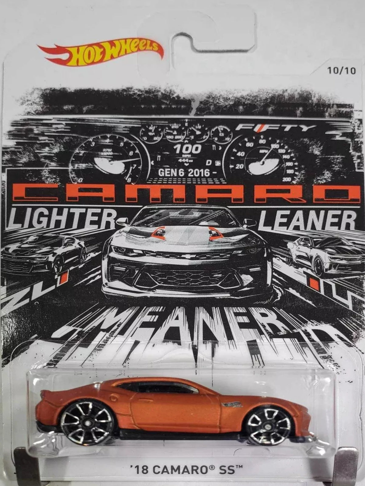 Hot Wheels 50th Anniversary Camaro Series Series 2018 - FKV71-FKV80 - Full Set