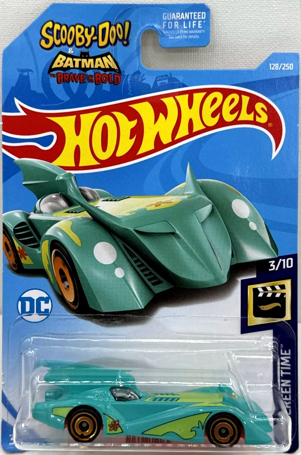 Hot Wheels El Batimóvil Valiente y Audaz HW Screen Time FYC91 - Scooby-Doo y Batman Mash-Up