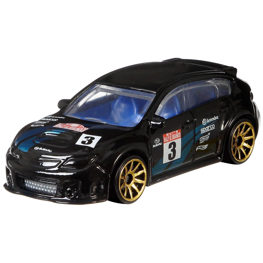 Hot Wheels Subaru WRX STi HW Backroad Rally 6/6 FYY03 - Exclusivité Walmart - Plus (+) une Hot Wheel en bonus