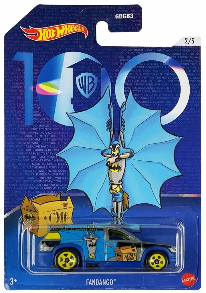 Hot Wheels Warner Bros. Serie 100.º Aniversario 2023 - GDG83-HLK29 - Conjunto completo