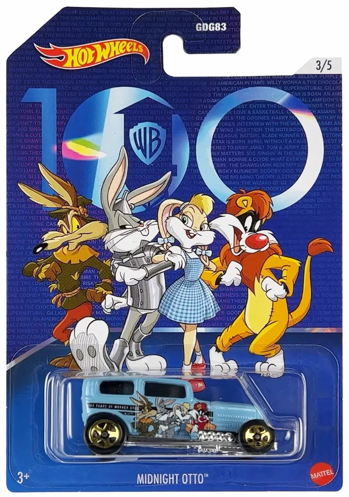 Hot Wheels Warner Bros. Serie 100.º Aniversario 2023 - GDG83-HLK29 - Conjunto completo