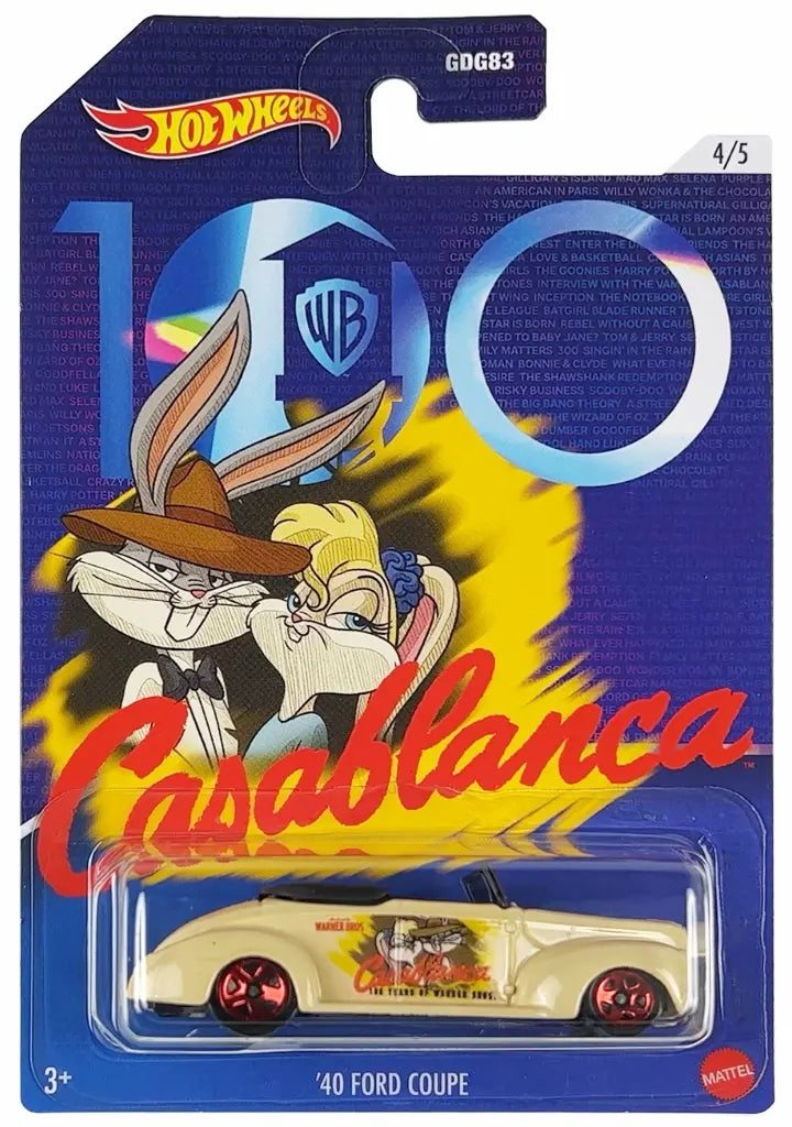 Hot Wheels Warner Bros. Serie 100.º Aniversario 2023 - GDG83-HLK29 - Conjunto completo