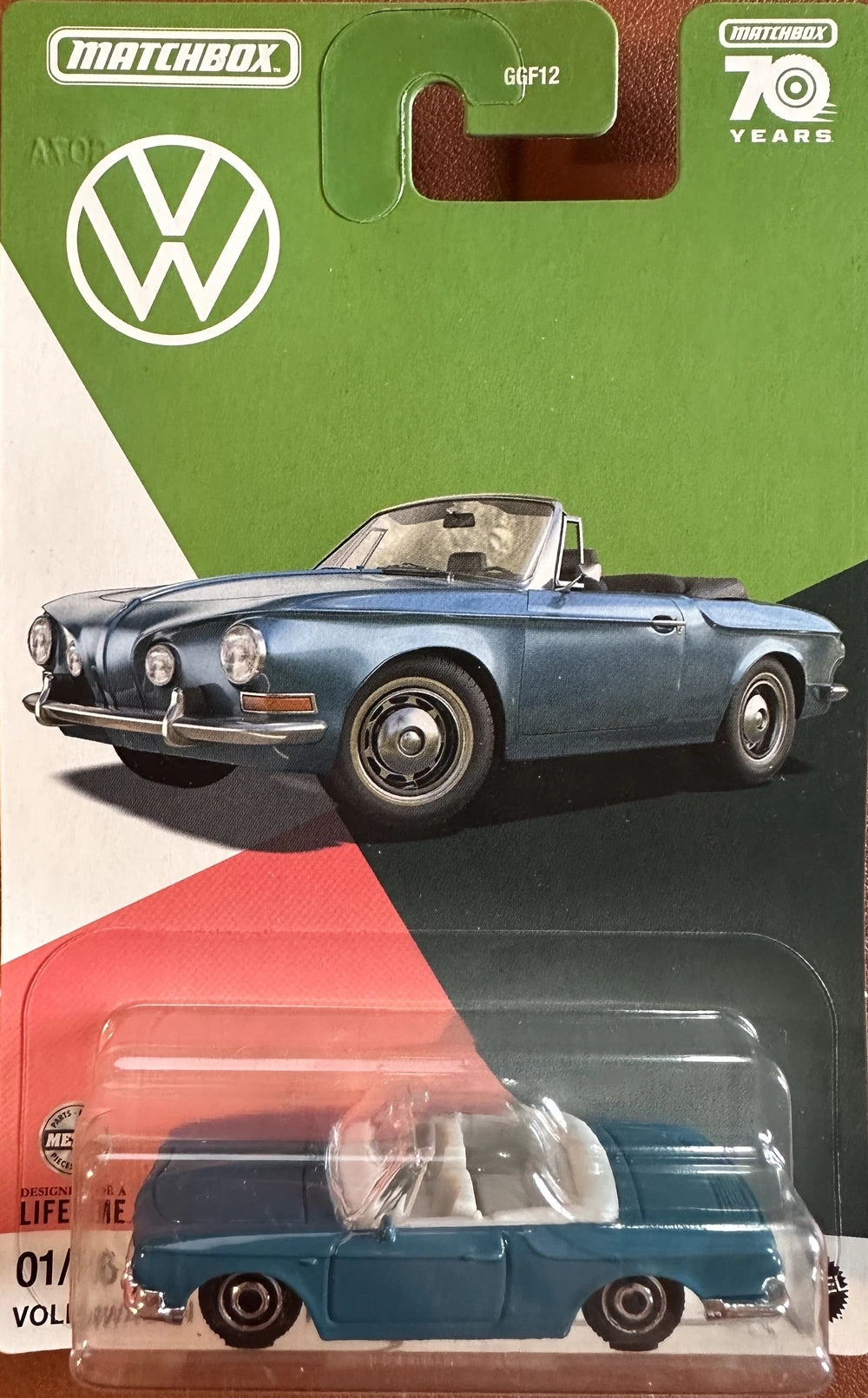 MATCHBOX Volkswagen Série GGF12-HLM68 - Ensemble de six (6) voitures - Exclusivité Walmart