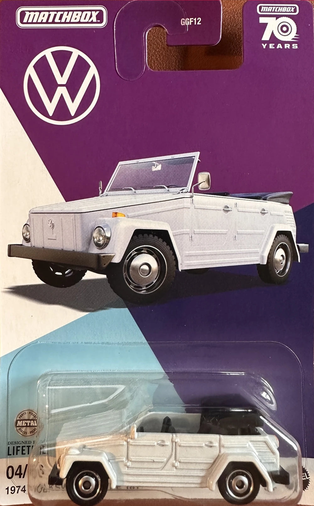 MATCHBOX Volkswagen Série GGF12-HLM68 - Ensemble de six (6) voitures - Exclusivité Walmart