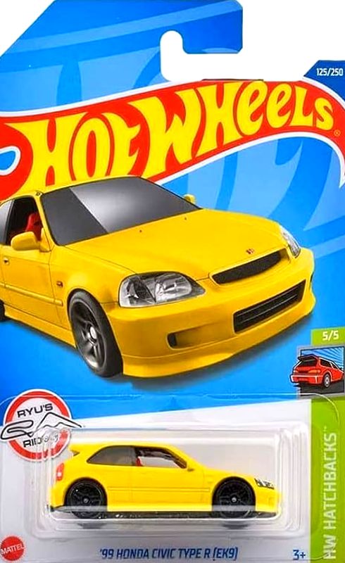 Hot Wheels '99 Honda Civic Type R (EK9) HCT98