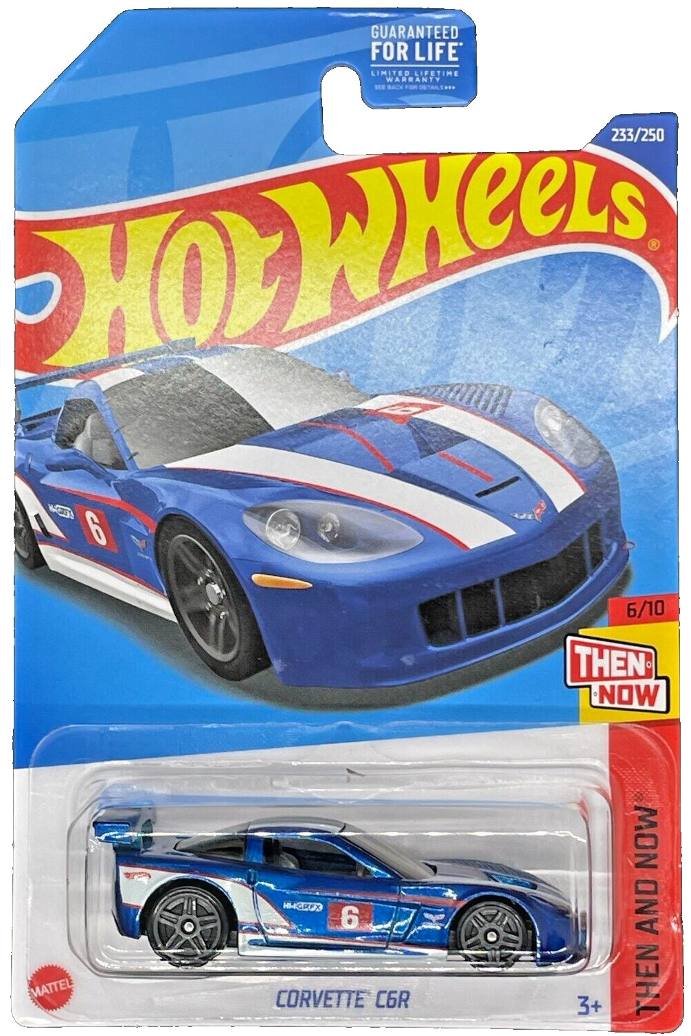 Hot Wheels Corvette C6R HW hier et aujourd'hui HCV35