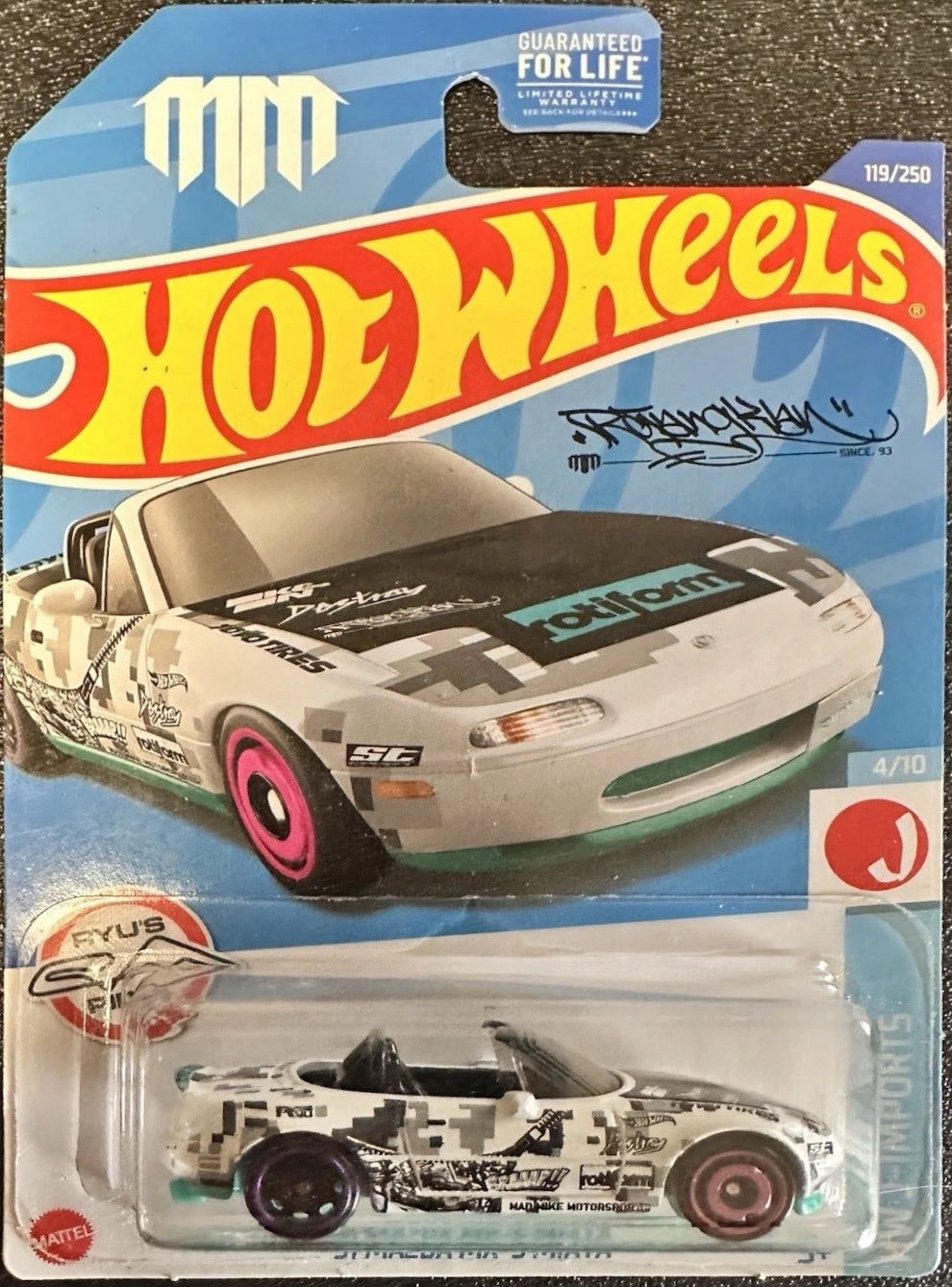 Hot Wheels ‘91 Mazda MX-5 Miata HCV77