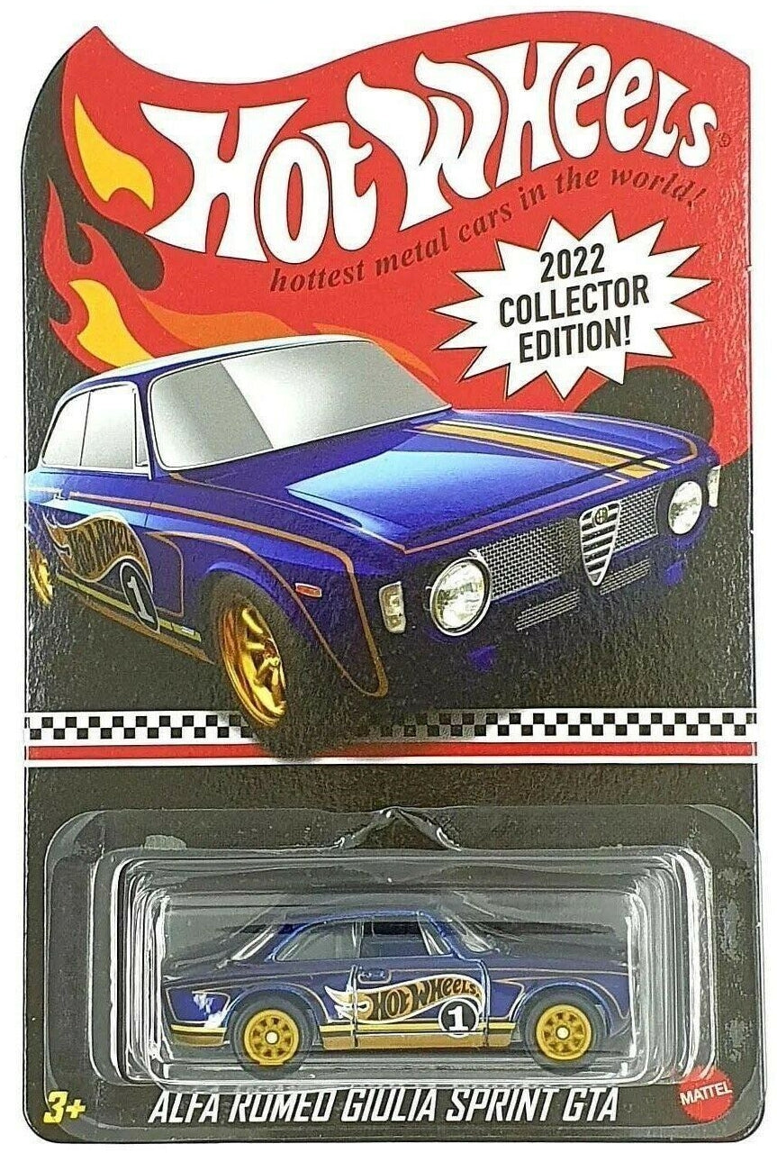 Alfa Romeo Giulia Sprint GTA Edición Coleccionista Hot Wheels 2022 - Exclusivo de Dollar General - HCW08