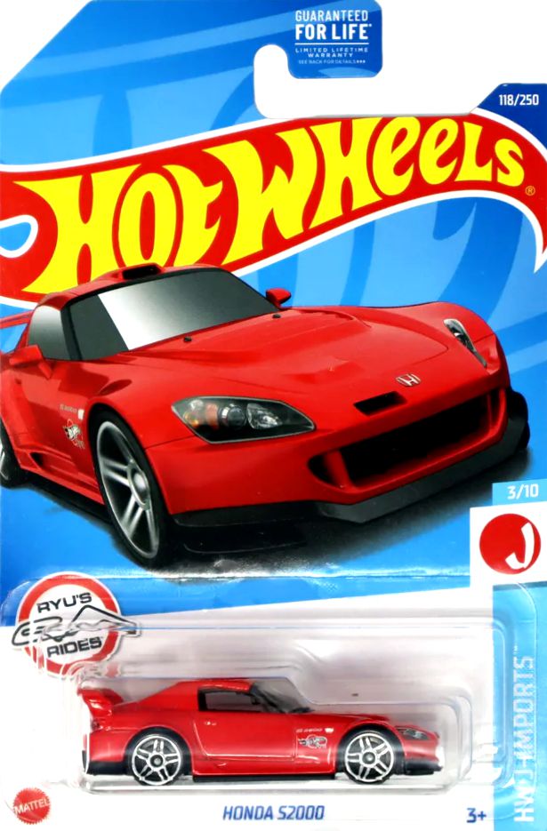 Hot Wheels Honda S2000 HCX25