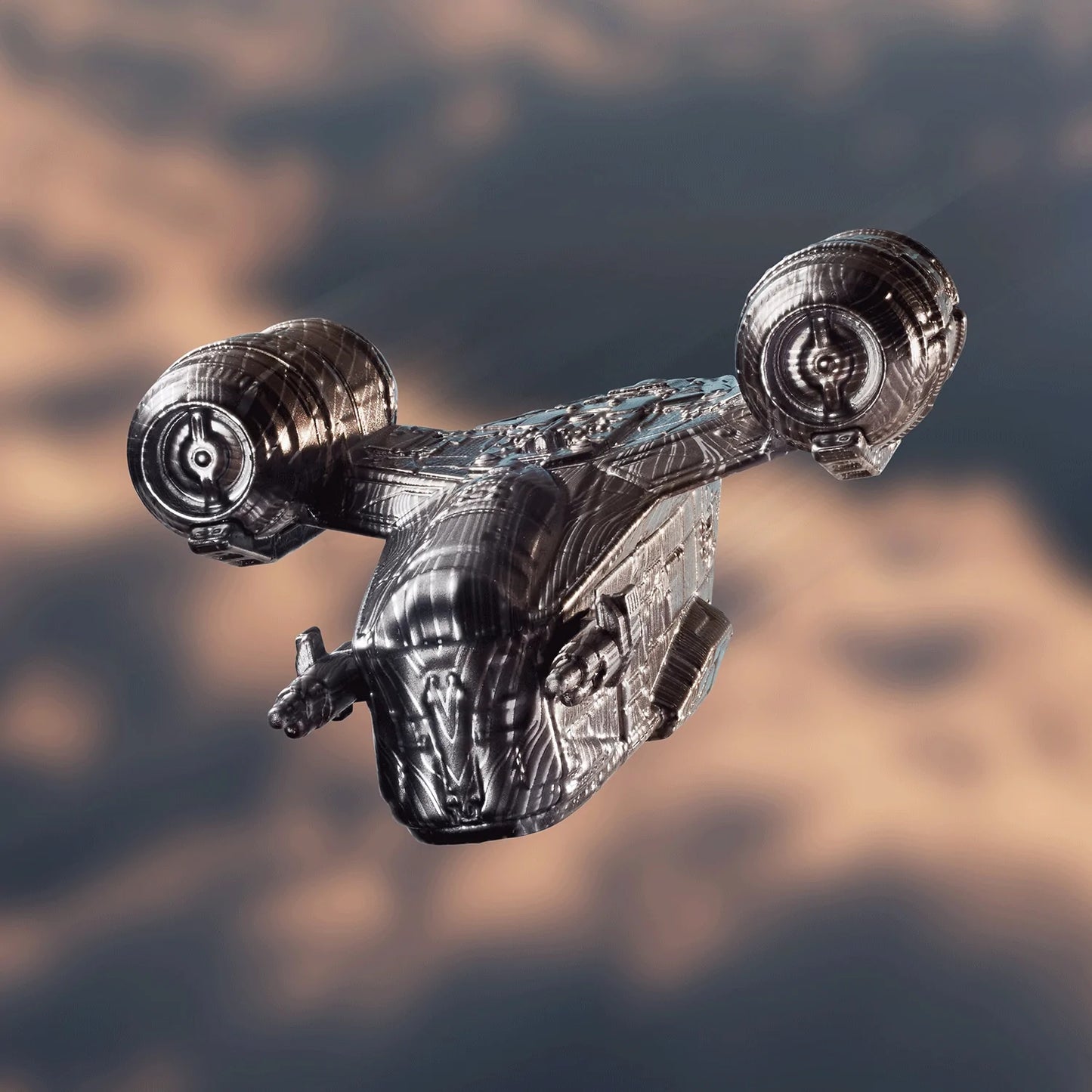 Collection Hot Wheels Star Wars™ Razor Crest™ - Vaisseau Star Wars™ - Édition Beskar - HGT96 - SDCC 2022