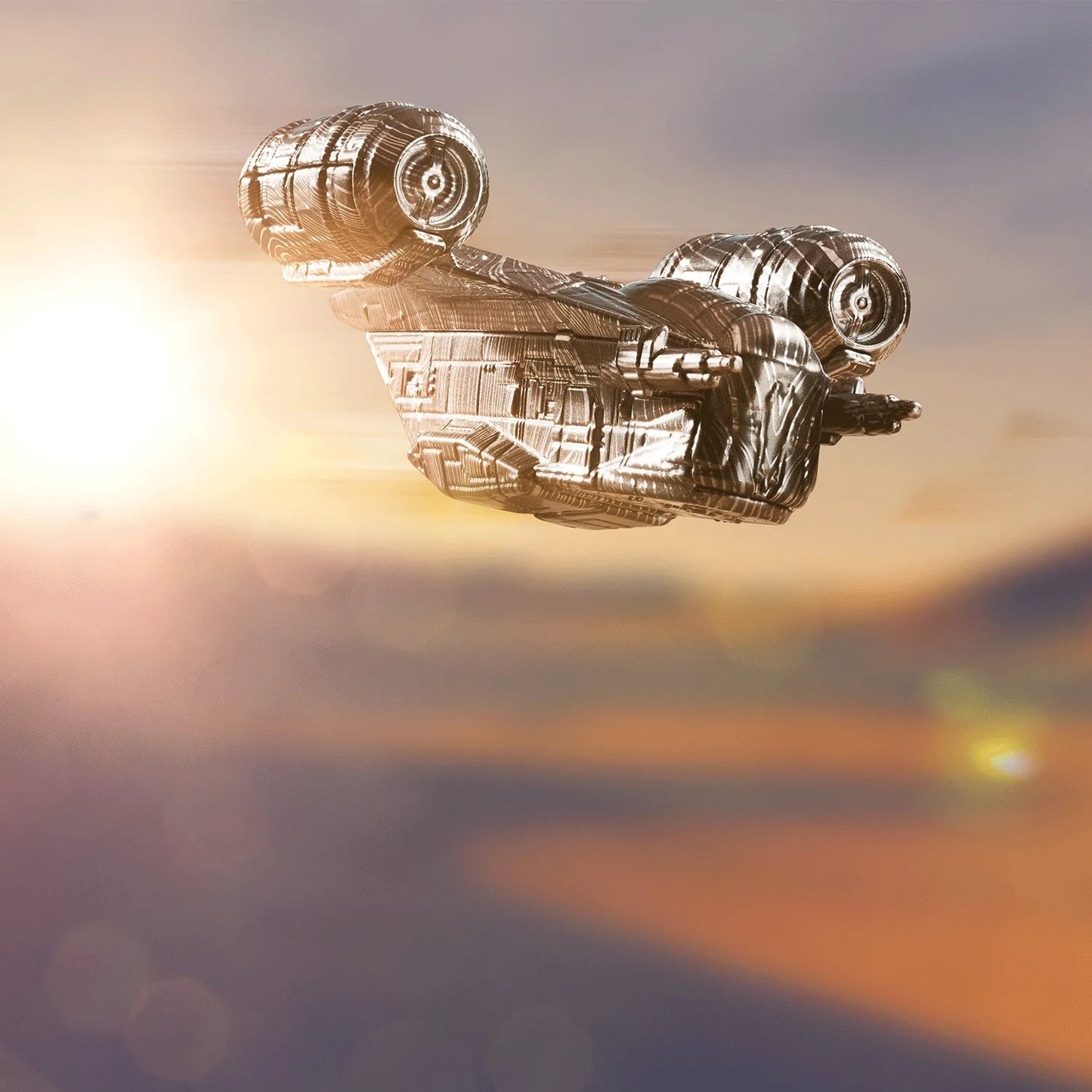 Collection Hot Wheels Star Wars™ Razor Crest™ - Vaisseau Star Wars™ - Édition Beskar - HGT96 - SDCC 2022