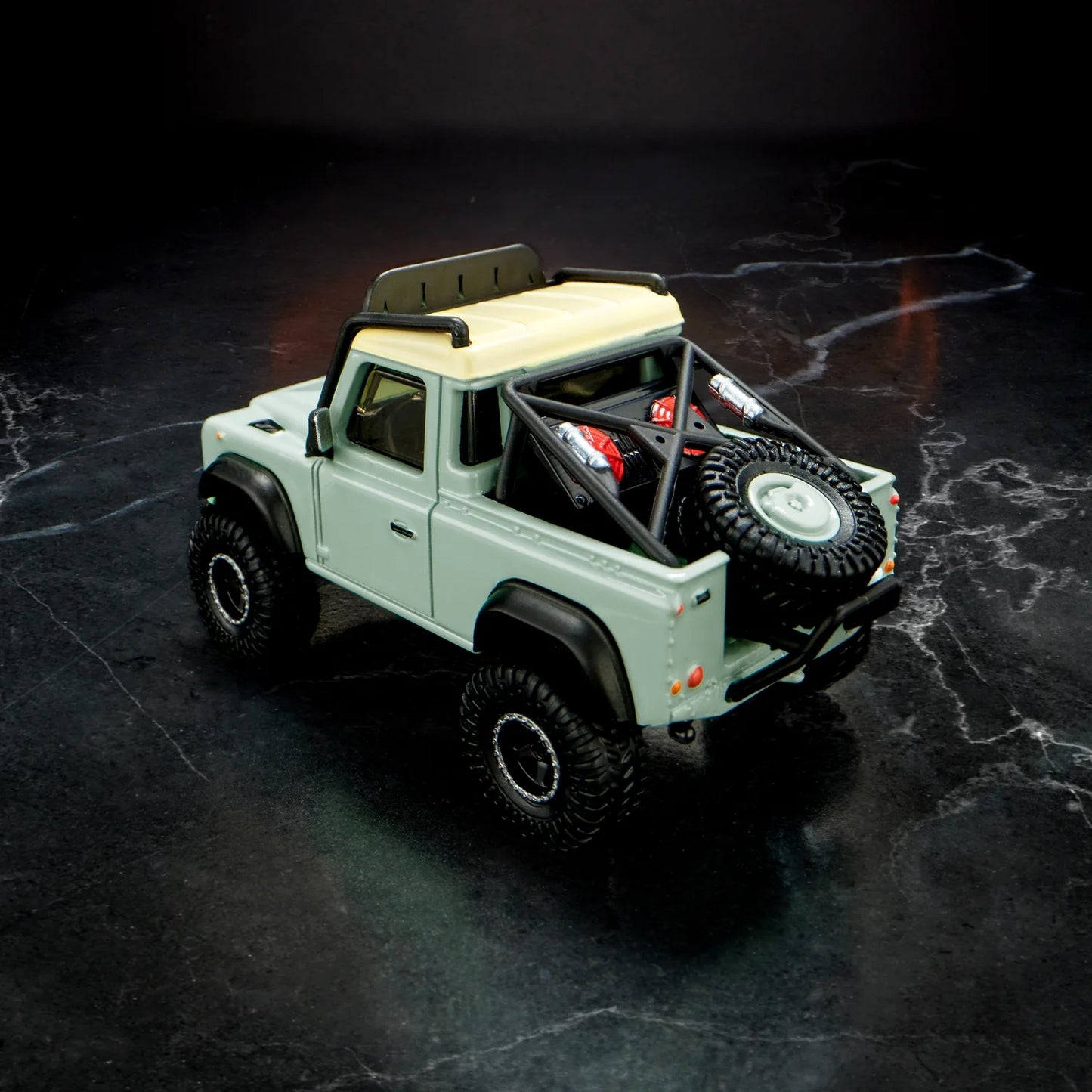 Pick-up Land Rover Defender 90 Série 64 de collection Hot Wheels Elite - HGW12