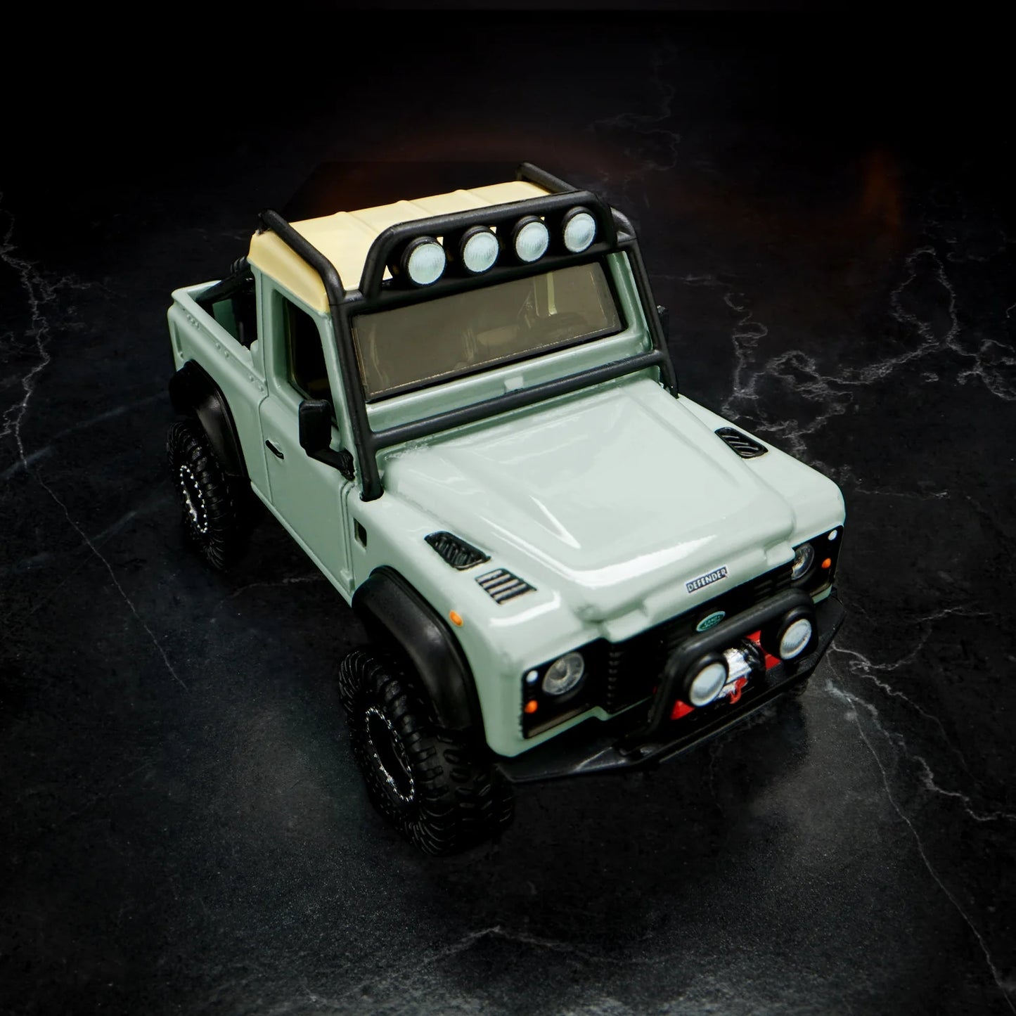 Pick-up Land Rover Defender 90 Série 64 de collection Hot Wheels Elite - HGW12