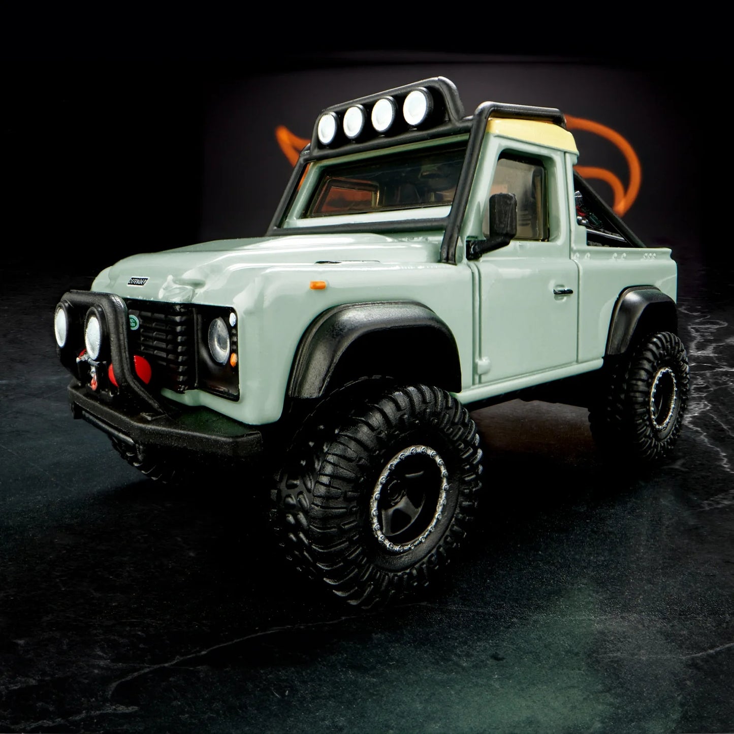 Pick-up Land Rover Defender 90 Série 64 de collection Hot Wheels Elite - HGW12