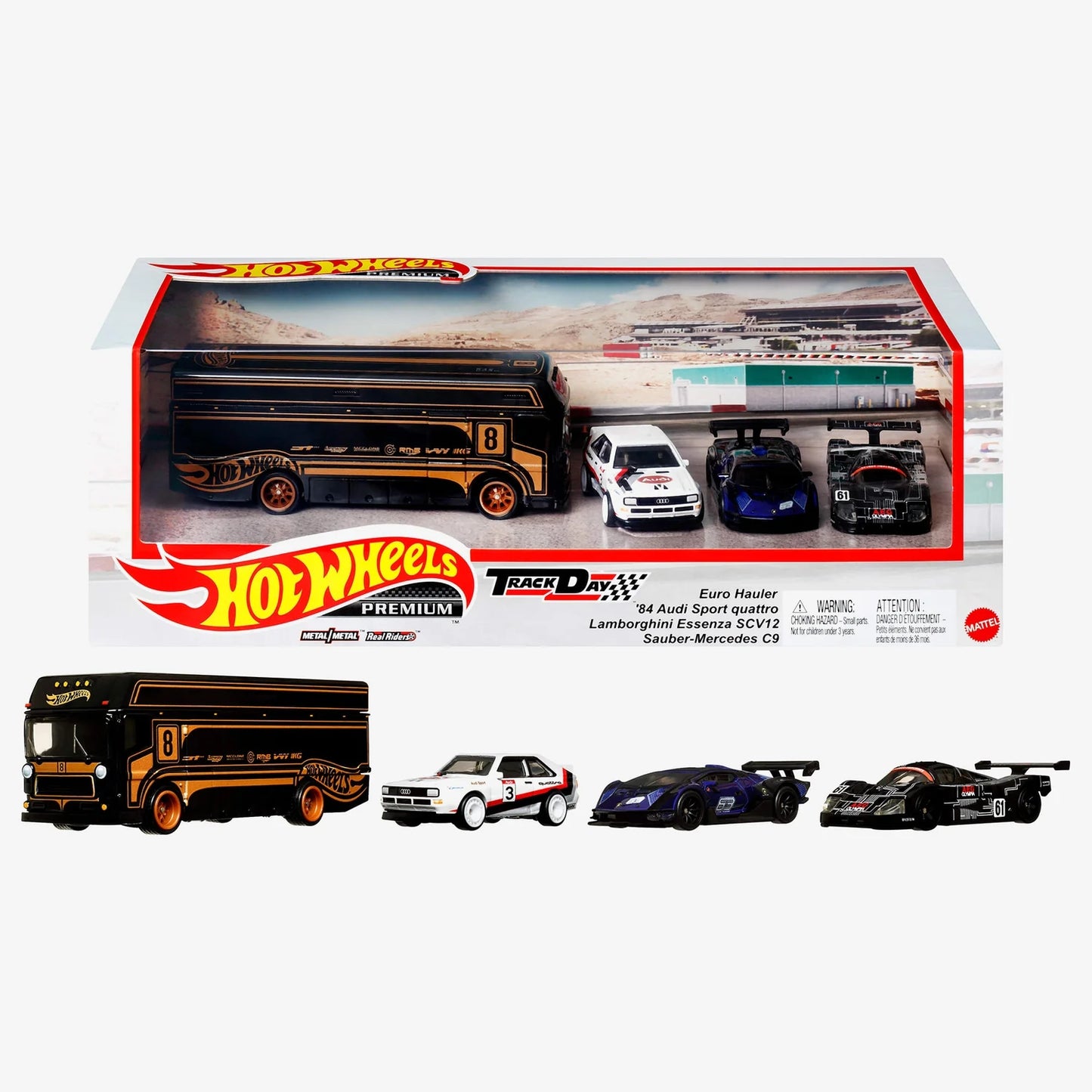 Coffret de collection Hot Wheels Premium Euro Track Day 2023 – GMH39 – HKC15