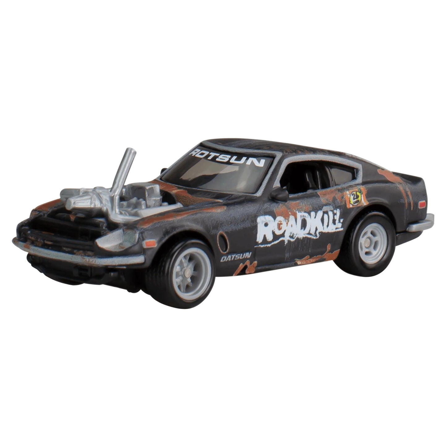 Hot Wheels Custom Datsun 240Z ("Rotsun") HKC37 del 71 - Premium con pilotos reales - Cultura pop