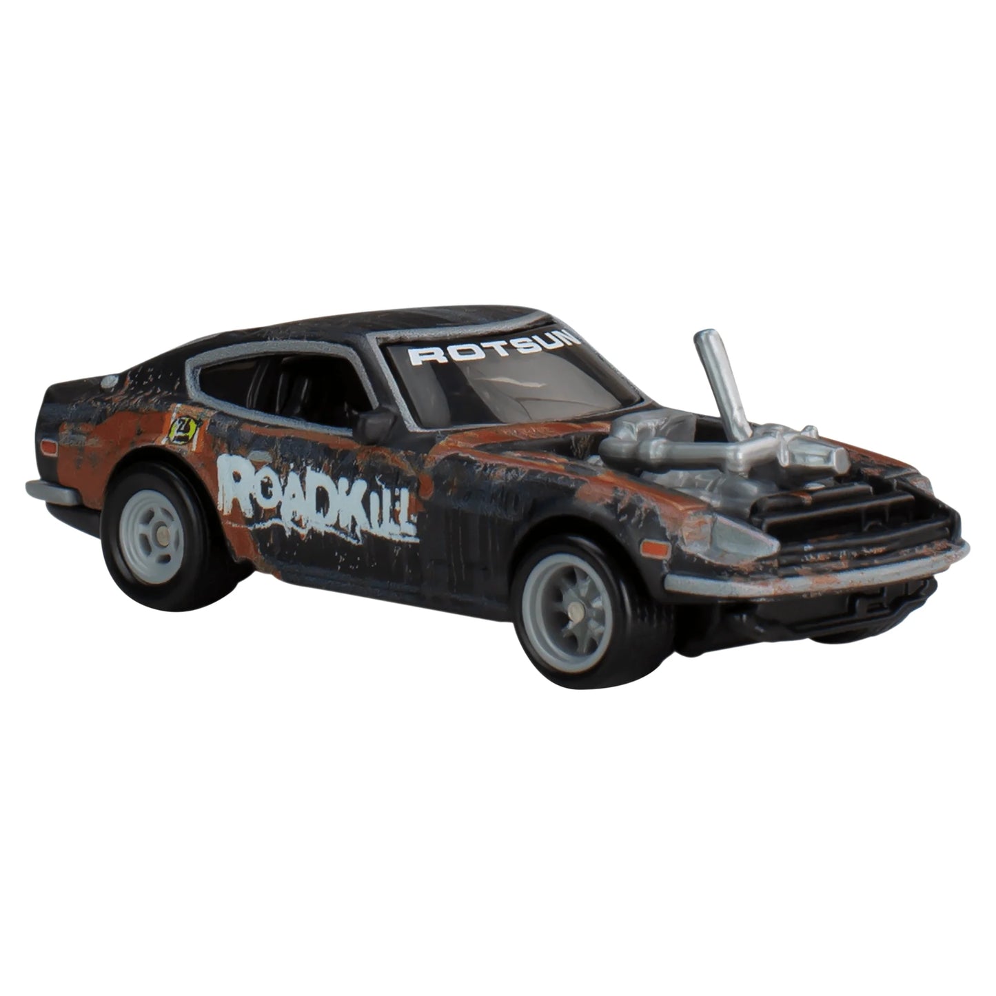 Hot Wheels Custom Datsun 240Z ("Rotsun") HKC37 del 71 - Premium con pilotos reales - Cultura pop
