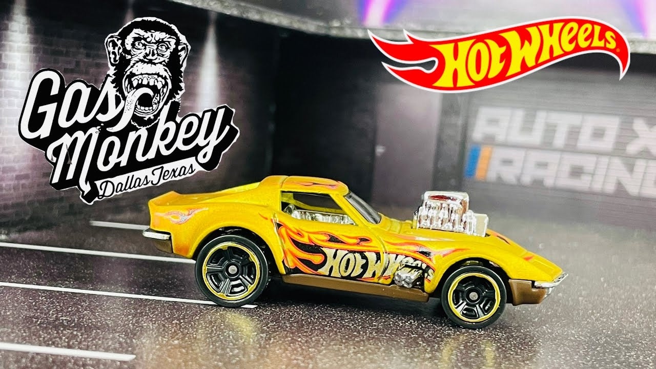 Hot Wheels Corvette del 68 - Gas Monkey Garage HW Dream Garage HKH23