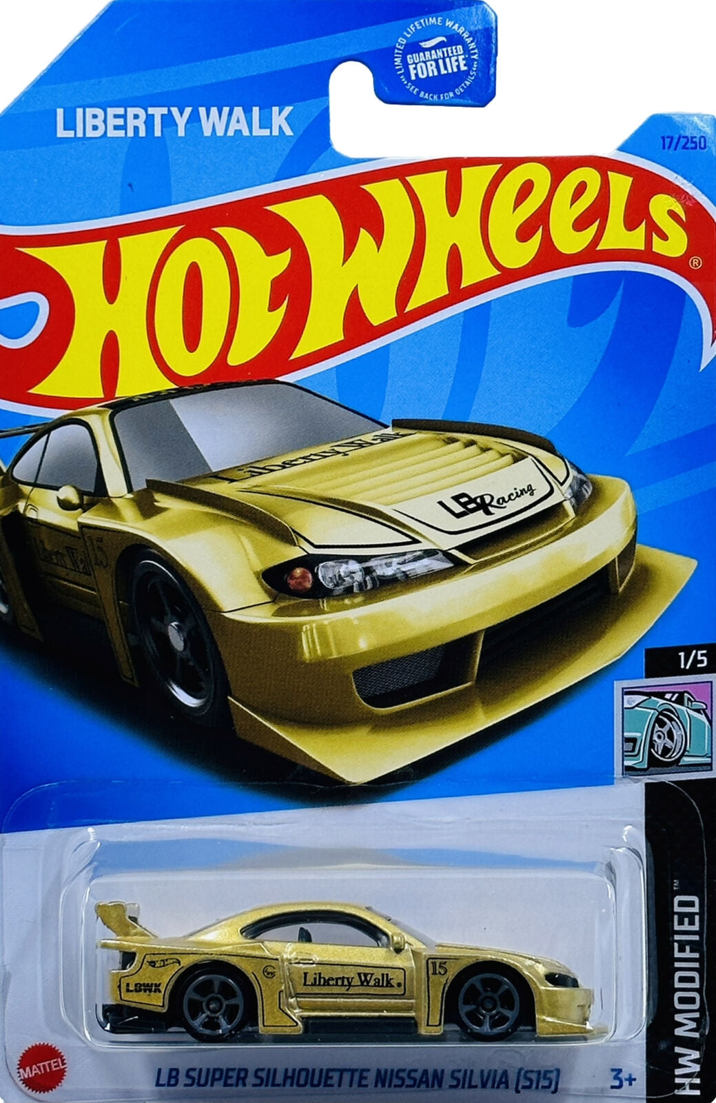 Hot Wheels LB Super Silhouette Nissan Silvia (S15) HW Modifié HKK47