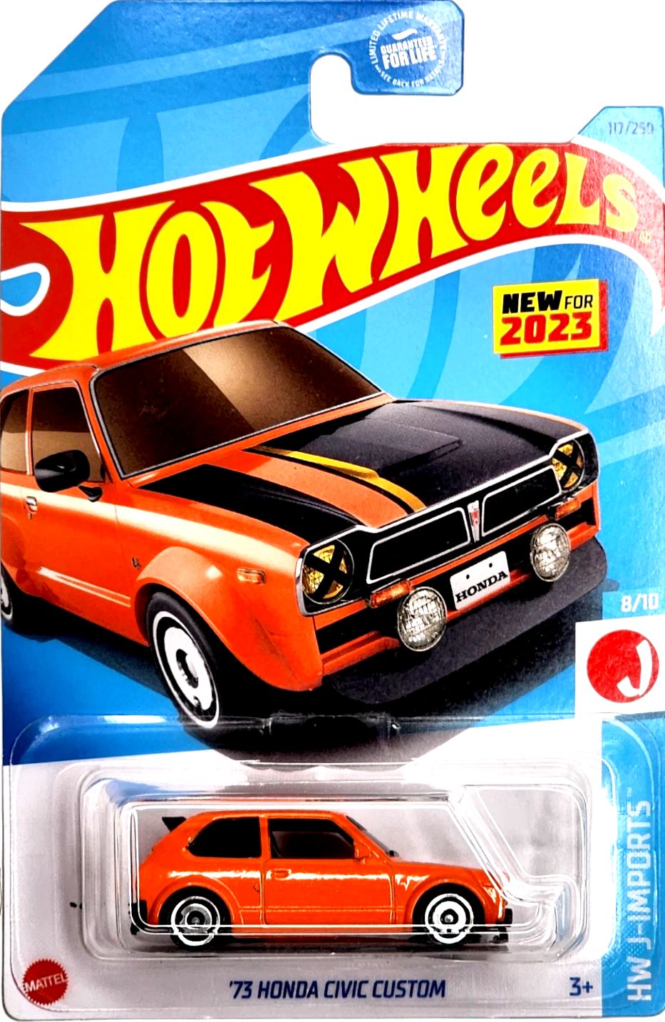 Hot Wheels '73 Honda Civic Custom HKK67