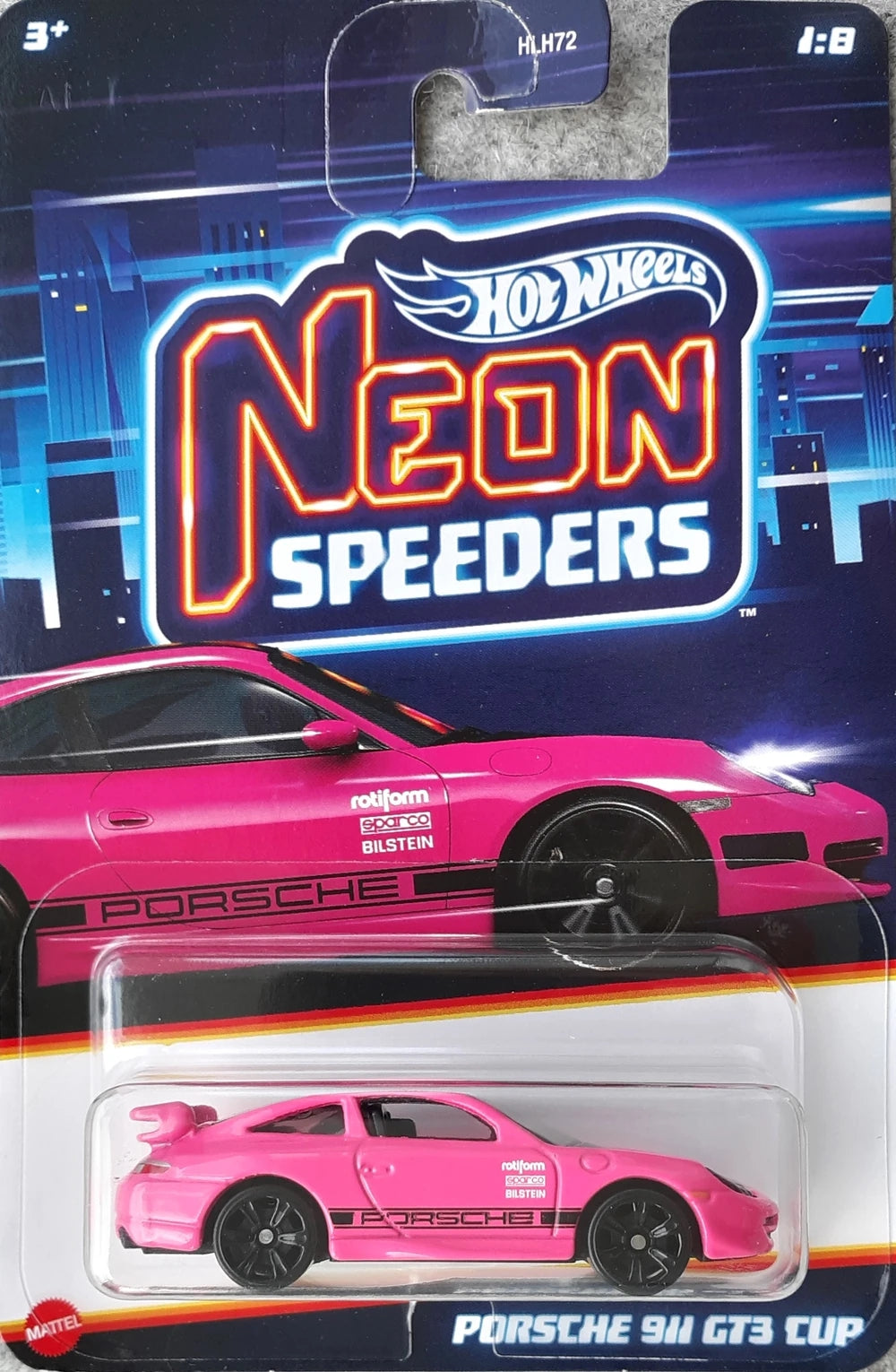 Hot Wheels Neon Speeders Series - 2024 Mix 2 - Exclusivo de Walmart - HLH72-HRW75 - Conjunto de ocho (8) autos