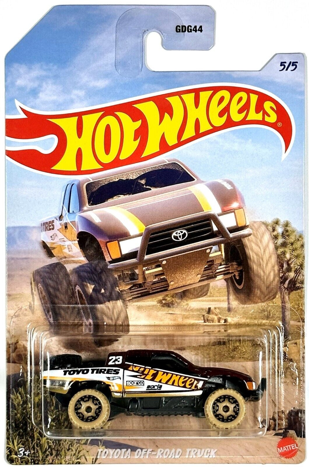 Hot Wheels Mud Runners Off-Road Series 2023 - GDG44-HLK20 - Coffret complet