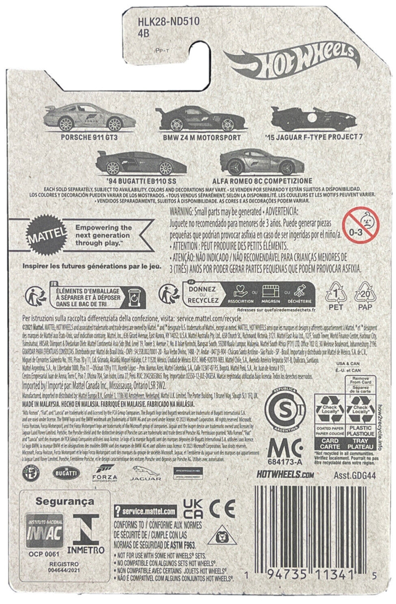 Hot Wheels Porsche 911 GT3 HW Forza Series 2023 1/5 - HLK28