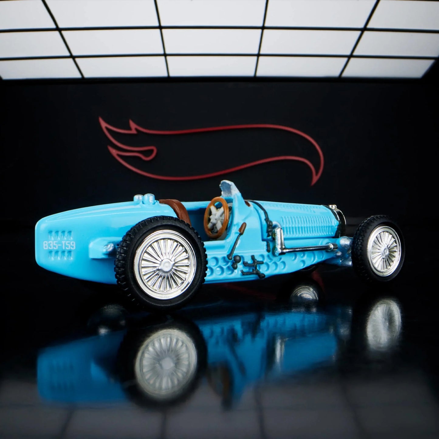 Bugatti Tipo 59 de Hot Wheels Collectors Elite 64 - HNJ62