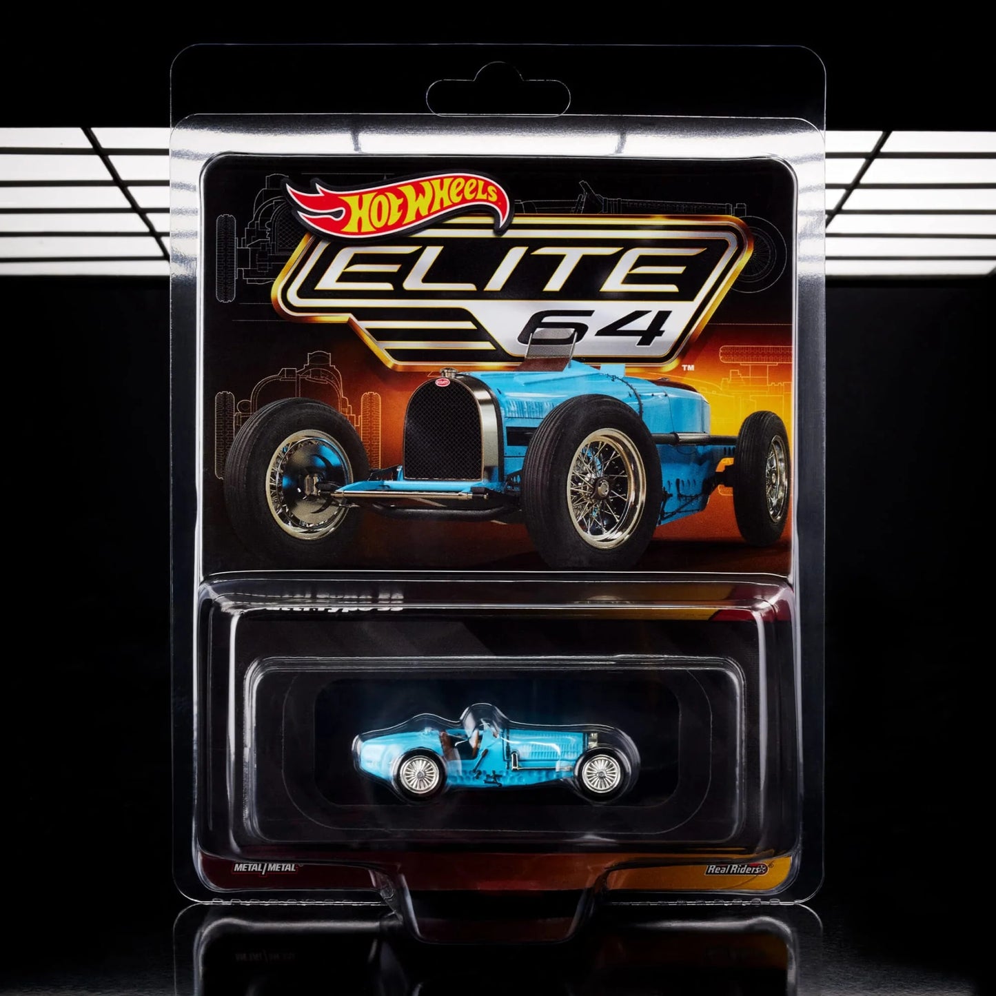 Bugatti Tipo 59 de Hot Wheels Collectors Elite 64 - HNJ62