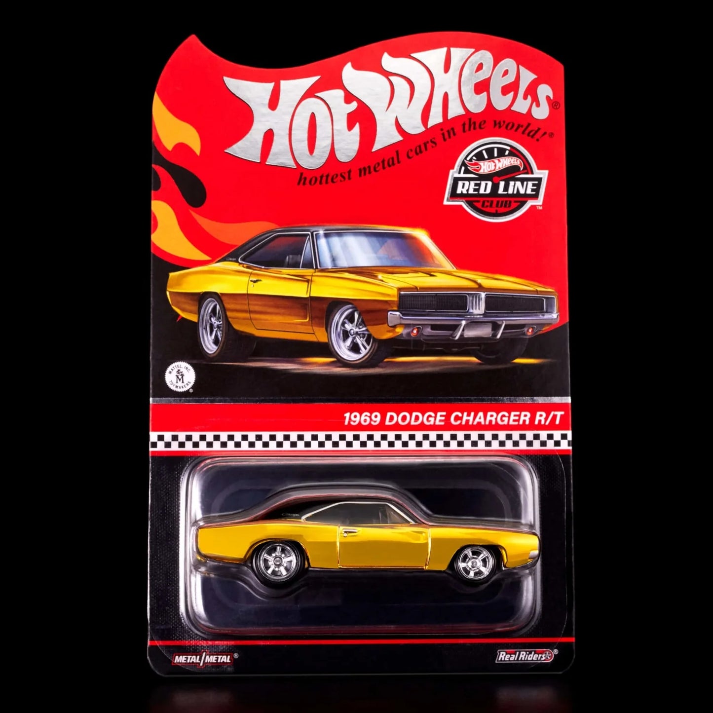 Dodge Charger R/T de 1969, exclusivo de Hot Wheels para coleccionistas de RLC - HNL23