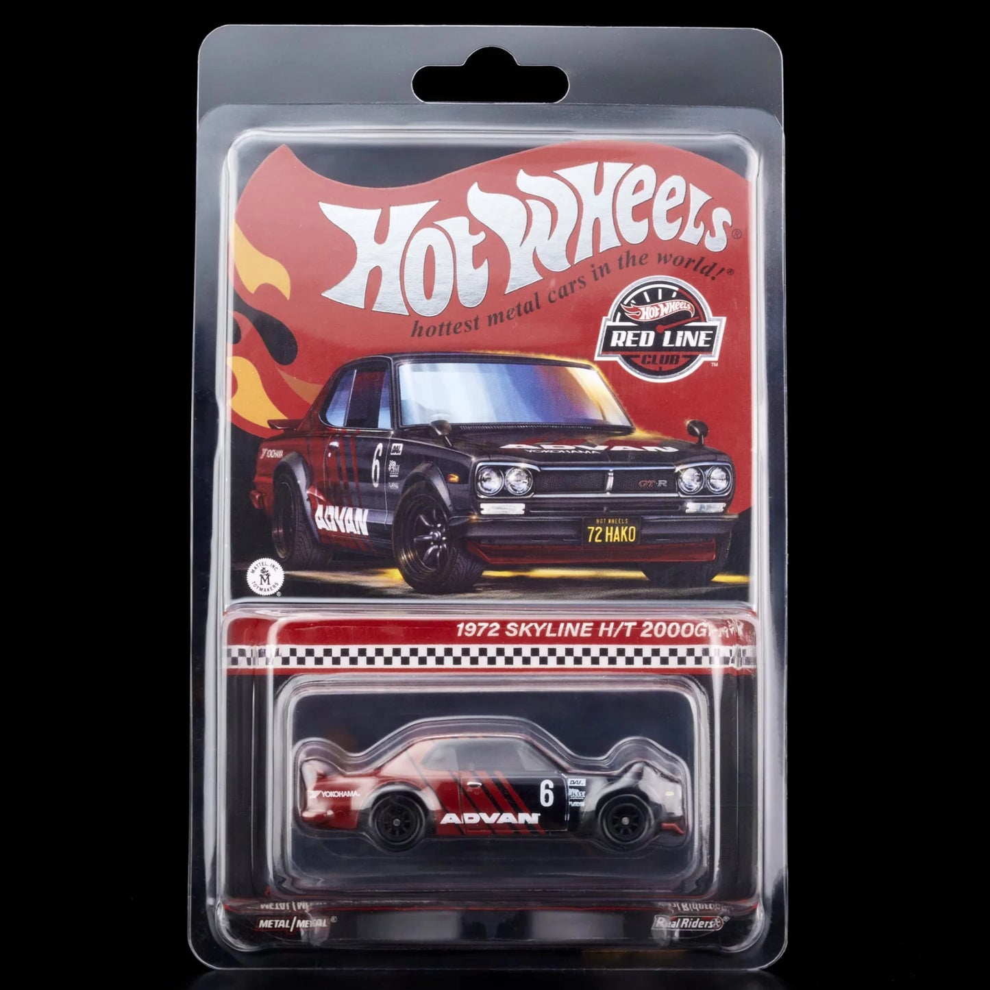 Voiture de collection Hot Wheels RLC 1972 Skyline H/T 2000GT-R - HNL24