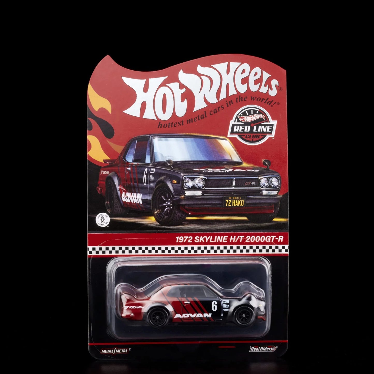 Voiture de collection Hot Wheels RLC 1972 Skyline H/T 2000GT-R - HNL24