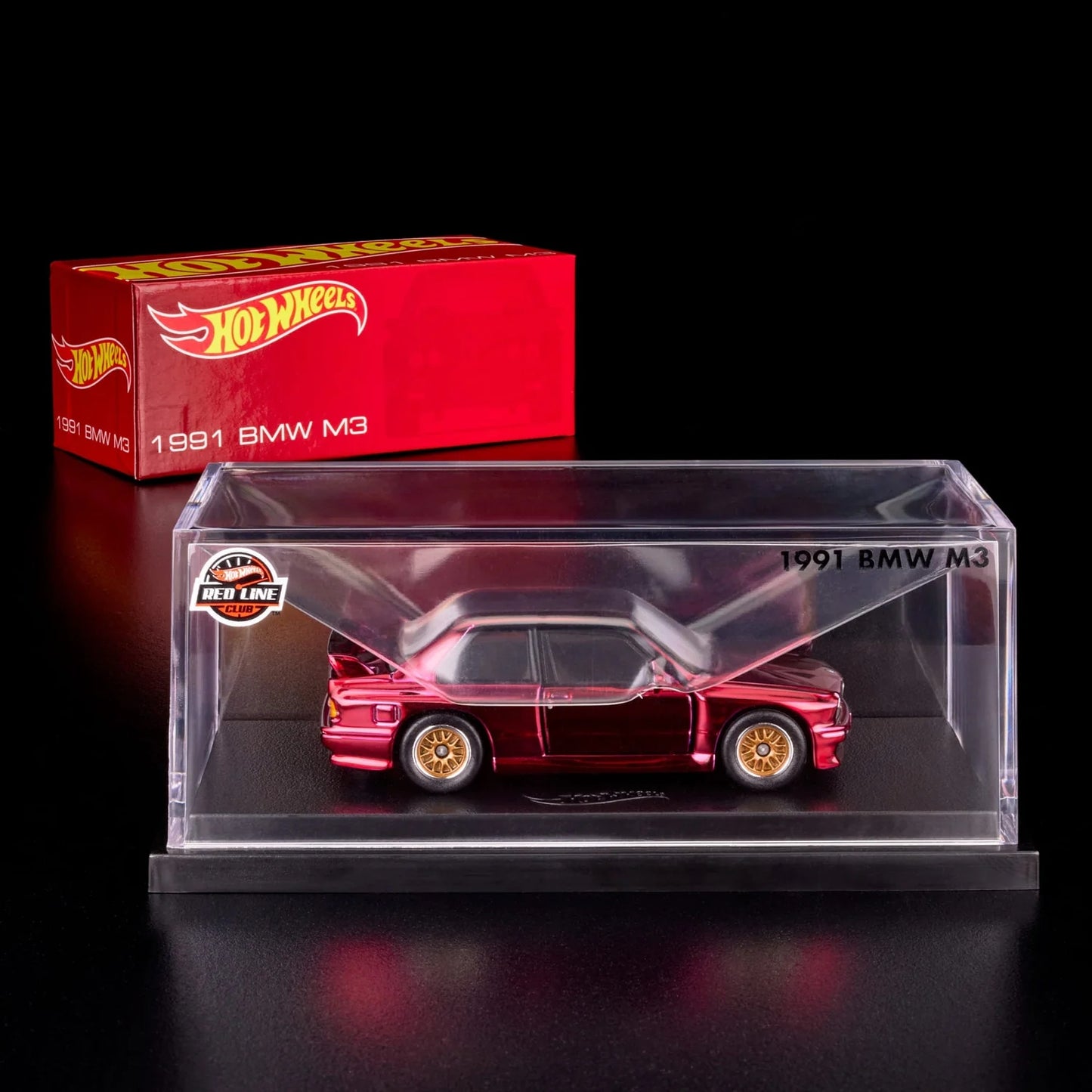 BMW M3 de 1991 exclusivo de Hot Wheels para coleccionistas (RLC) - HNL25