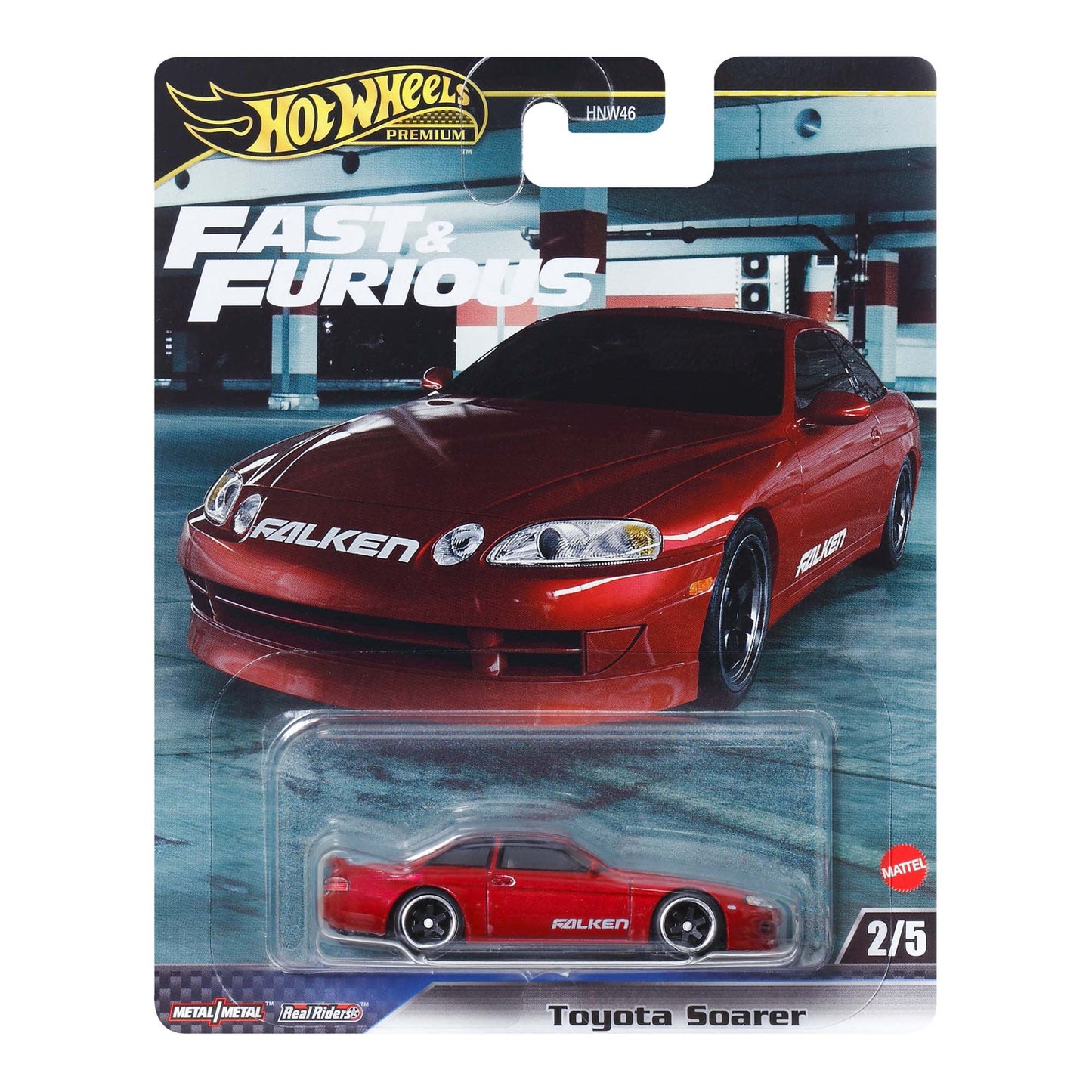 Hot Wheels Rápidos y Furiosos Toyota Soarer HRT95 - Premium con Pilotos Reales