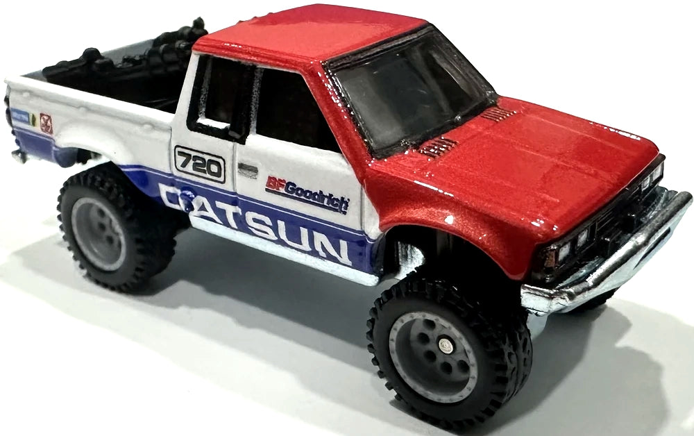 Hot Wheels Datsun King Cab Baja Custom - 2024 Car Culture Terra Trek - HRV71 - Premium with Real Riders